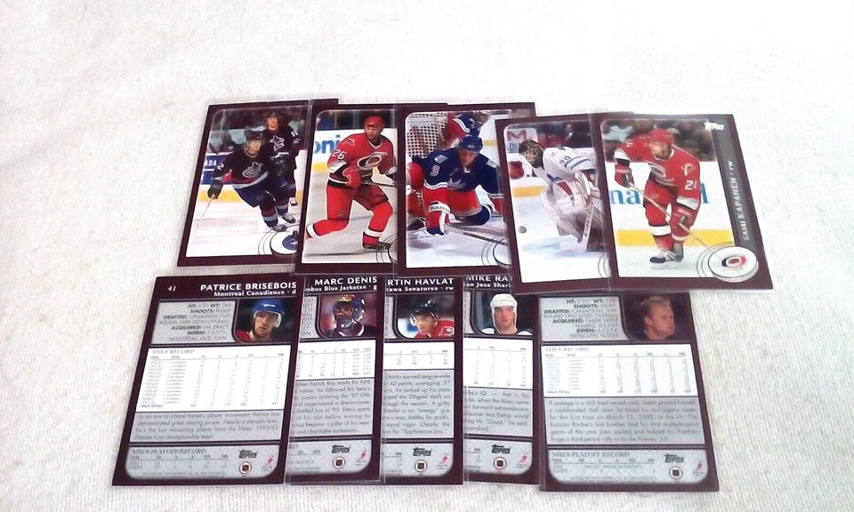 2002-03 Topps (Wine) part set Hockey Pick cards that you want/need. - Image 2 of 4