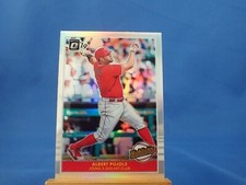 Albert Pujols Donruss Optic 2019 Highlights Silver Prizm 