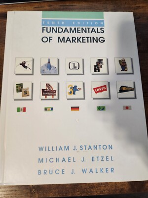 Fundamentals of Marketing (MCGRAW HILL SERIES IN MARKETING) Hardcover VERY GOOD