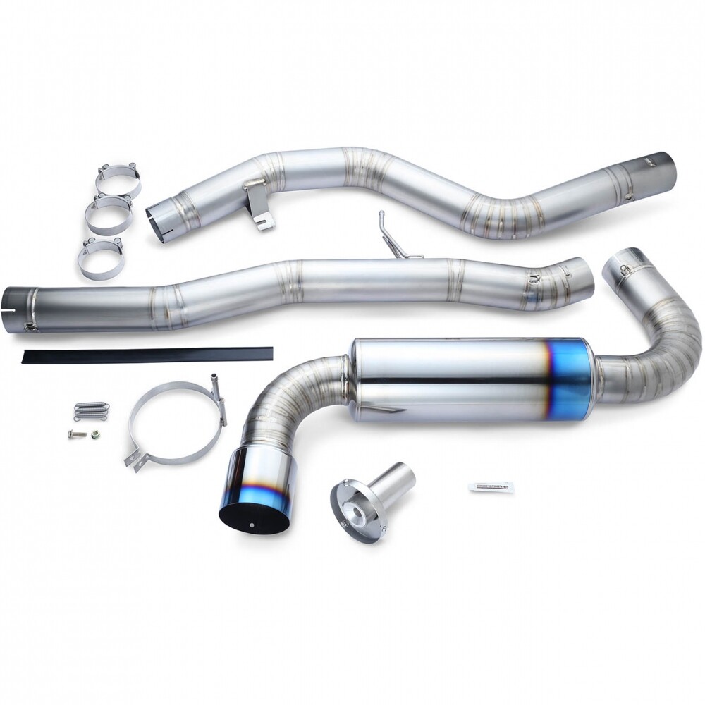 パーツ TOMEI POWERED Ti RACING TITANIUM MUFFLER Ti RACING TITANIUM MUFFLER for Z34/370Z － TOMEI POWERED INC