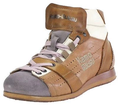 KAMO-GUTSU Kamo Gutsu Damen Leder Sneaker Tifa 100 Schnürer 10783