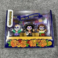 Fisher Price Little People Day Of The Dead Dia De Los Muertos 3 Pc Collector NEW