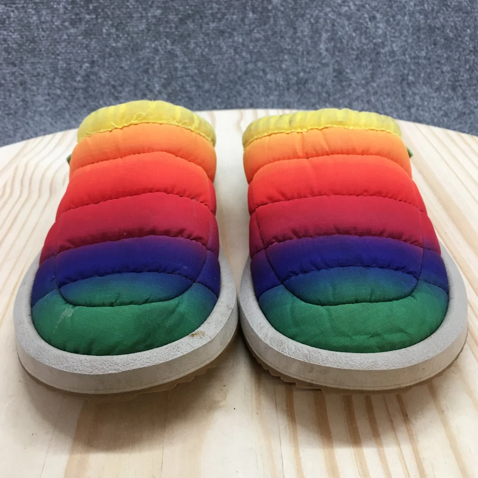 Sanuk Sandals Youth 6 Lil Puffer Low Slide Rainbow Slip On Comfort Low 1104065 - Image 4 of 4