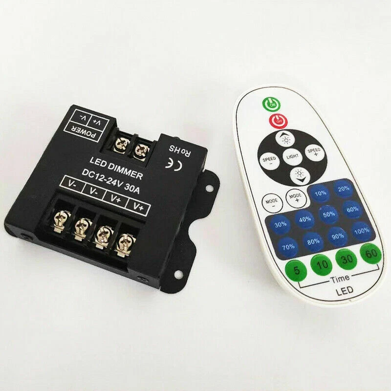 Led single color dimmer sale with remote controller