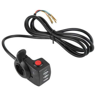 48V Speed Control LED Twist Thumb Throttle Assembly For E-bike Electric Bike New