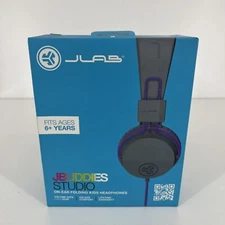 JLab JBuddies Studio Over-Ear Kids Wired Headphones - New