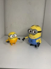 Pair Of Despicable Me, Minions Large and Small ;Interactive Figure 