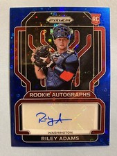 2022 Prizm Baseball Riley Adams Auto /50 Blue Donut Circles Prizm RC Nationsls🔥