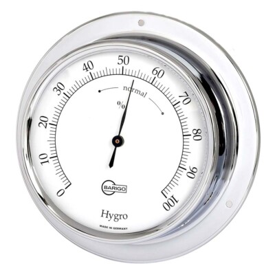 Barigo Hygrometer Chrom Tempo B x H 110 x 32 mm783cr