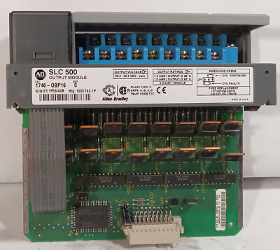 1 USED ALLEN BRADLEY 1746-OBP16 SERIES C OUTPUT MODULE ***MAKE OFFER***