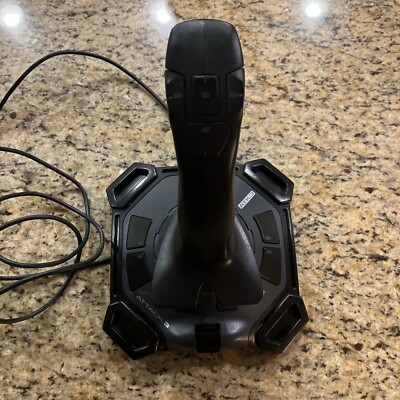 Logitech Attack 3 Gaming Joystick J-UJ18 PC USB ATK3 Game Controller Flight Sim