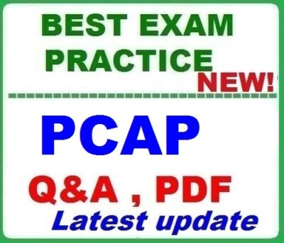 PCAP Certified Associate in Python Programming - BEST EXAM QA -LATEST 2025!