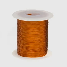 28 AWG Gauge Enameled Copper Magnet Wire 4 oz 497' Length 0.0142" 200C Natural