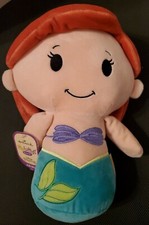 12” Hallmark Itty Bittys Biggys The Little Mermaid Plush Bean Filled Ariel NWT