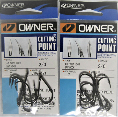 Owner AKI Hook – Heavy Duty Forged Saltwater Hook For Bait & Fly Fishing