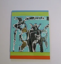 TSS PAINTING  MODERNIST AMERICAN ABSTRACT SCULPTURE  EXPRESSIONIST PAINTING