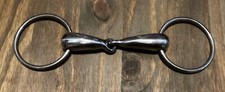 5.75  Stubben Hollow Loose Ring Snaffle Stainless Bit Free Shipping