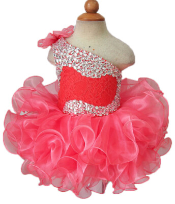 Jenniferwu Toddler Girls Lace Princess Wedding Pageant Dress for Toddler Girl