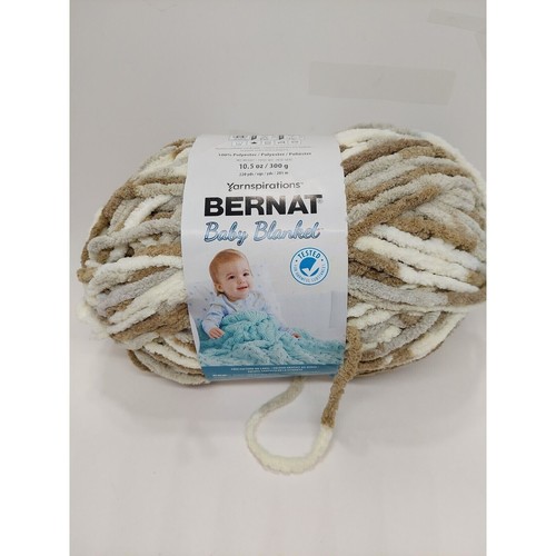 Bernat Baby Blanket Yarn 10.5oz Skein Color Little Sandcastles