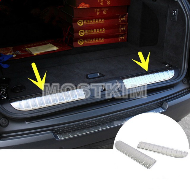 Rear Bumper Cargo Door Sill Scuff Plate For Land Rover Range Rover