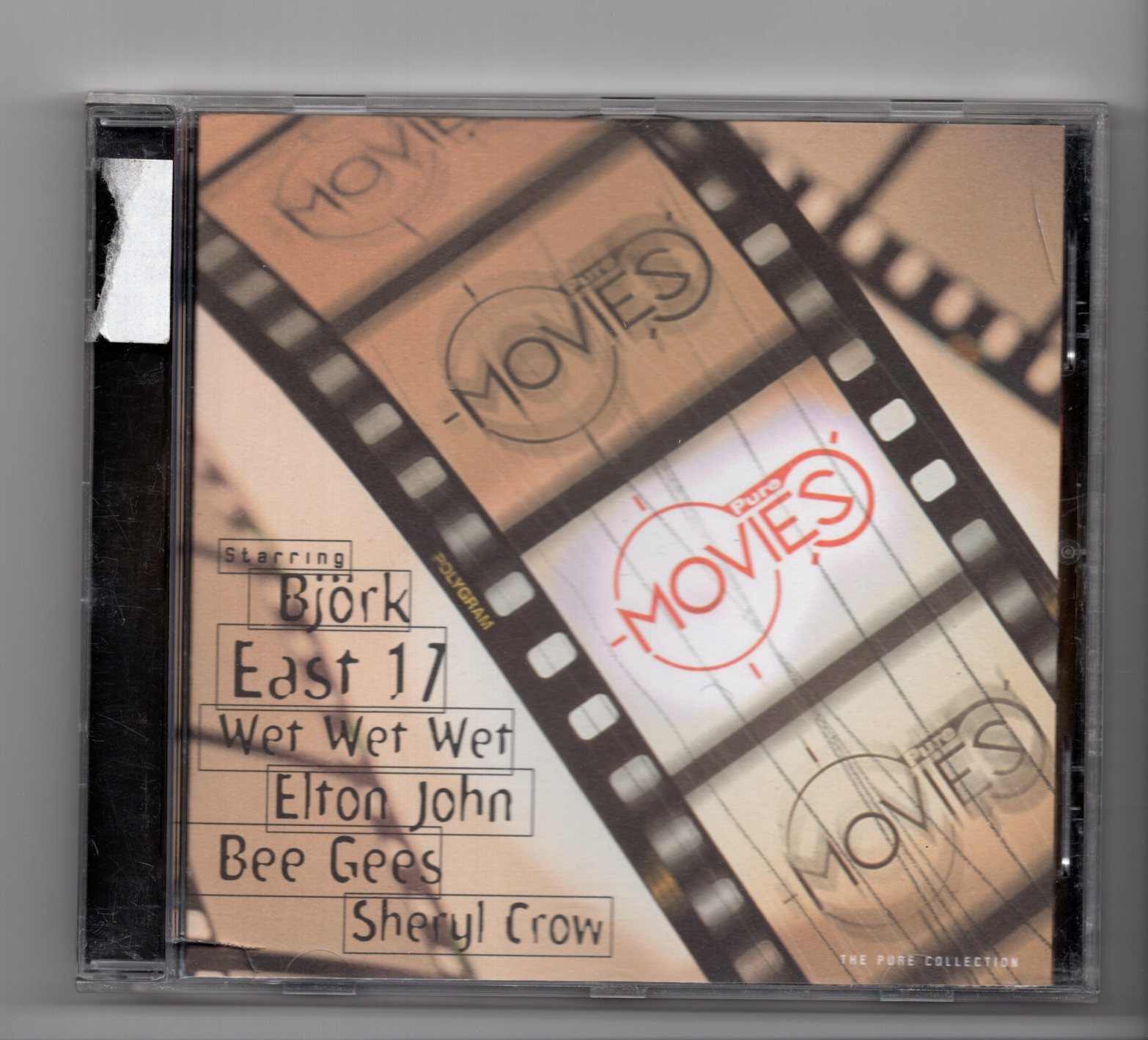 (IX847) Pure Movies, 19 tracks various artists - 1996 CD