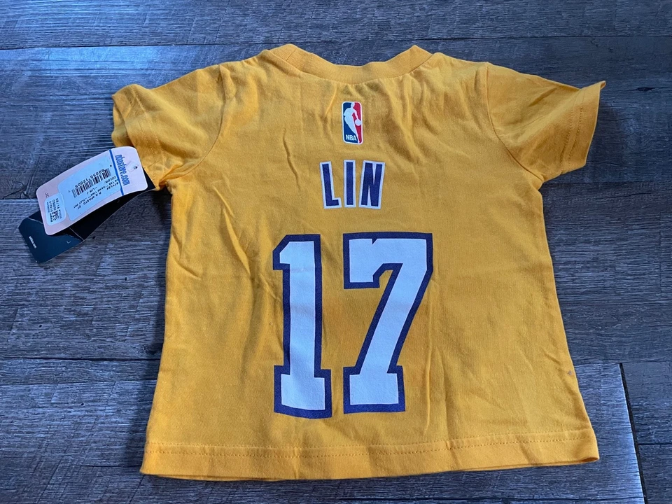 Adidas - NBA LA Lakers Jeremy Lin #17 Jersey Camiseta para niños - Talla 2T - TOTALMENTE NUEVO Foto 2 de 3
