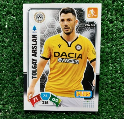 CARD ADRENALYN XL FOOTBALLERS PANINI 2020/21 UDINESE N°226 BIS ARSLAN 2021  
