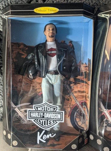 Barbie & Ken Harley Davidson Coleccionista Edición Limitada Muñeca Set 1998 Nuevo en Caja - Imagen 2 de 15
