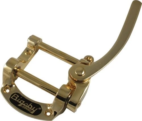 MINT Bigsby B50 Vibrato Tailpiece Gold Bigsby Lic for Flat Top TP-3643-002