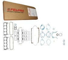 New Fel-pro Fit Ford Small Block 302 5.0l Overhaul Rebuild Gasket Kit 82-87 Sbf