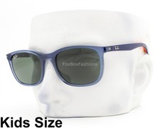 Ray-Ban Kids Sunglasses RJ9076S 7124/71 Crystal Blue Orange 49mm Kids Size Pouch