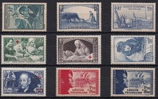 Lot de TIMBRES France Neuf** Sans charnière ni trace TTB Cote 230€