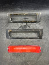 1968 Ford Mustang Shelby OEM Front Sider Marker Reflector Trim C8ZB-15A436-B