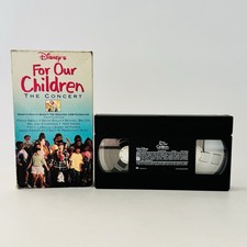 For Our Children The Concert VHS 1993 Paula Abdul Kris Kross Celine Dion Shanice