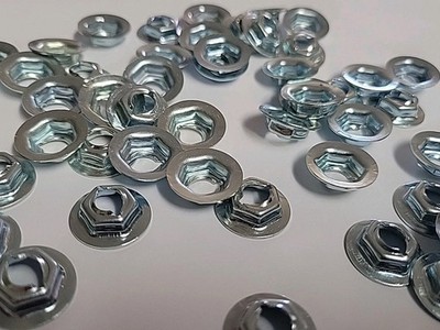 1/4 Thread Cutting Nut 50pc