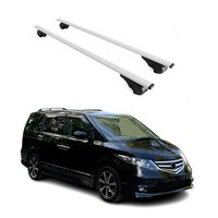 DachträGer GrundträGer FüR Honda Elysion 2004-2015 75Kg Stahl Silber 2 Tlg
