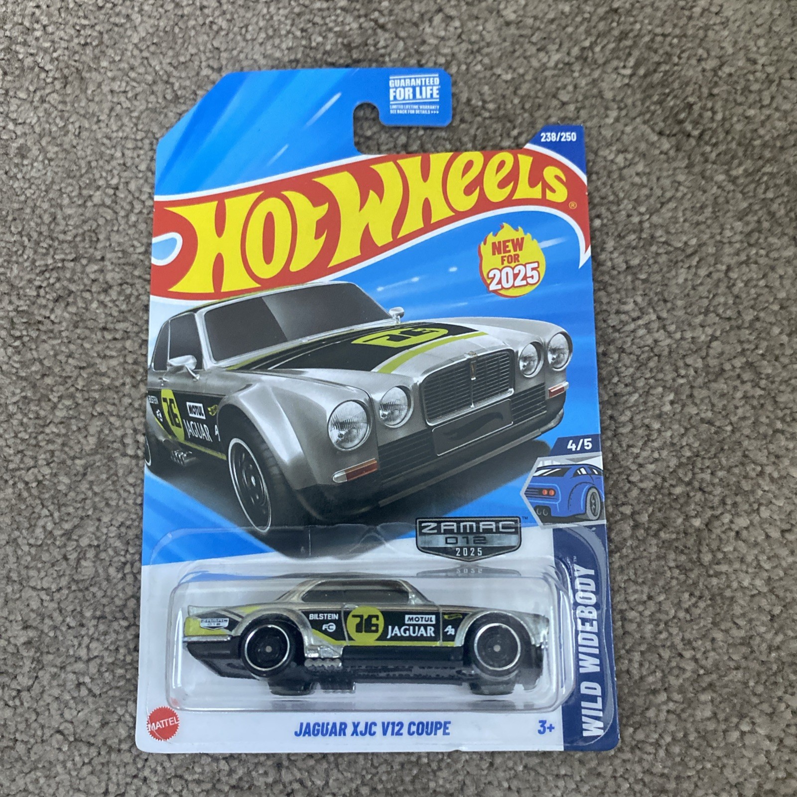 NEW Hot Wheels Jaguar XJC V12 Coupe Zamac Target  Exclusive 2025