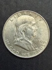1950-D Denver Mint Silver Franklin Half Dollar  lot # 2197