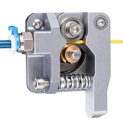 Verbesserter Creality Ender 3 MK8 Extruder 1,75 mm Filament Grauer Aluminium