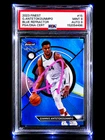 Giannis Antetokounmpo 2023 Topps Finest Blue Refractor /150 PSA PINK INK AUTO!
