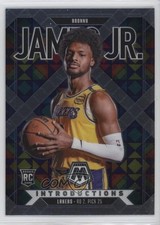 2024-25 Panini Mosaic Introductions Bronny James Jr #8 0qw3