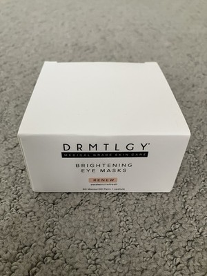 DRMTLGY Brightening Eye Masks Renew 60-Pack (30 Pairs Plus Spatula)