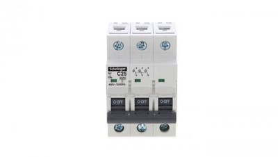 WYŁĄCZNIK NADPRĄDOWY 3P C 25A SCHELINGER A02-G7-3P-C25