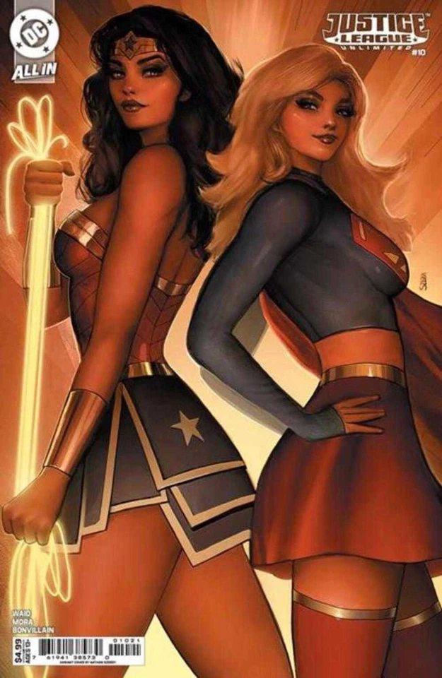 JUSTICE LEAGUE UNLIMITED #10 COVER B NATHAN SZERDY VARIANT (DC 2025) Comic