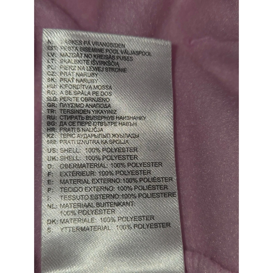 Reebok Kids Girls Pink Hoodie Sweatshirt Pullover Size M (8/10) - Image 4 of 4