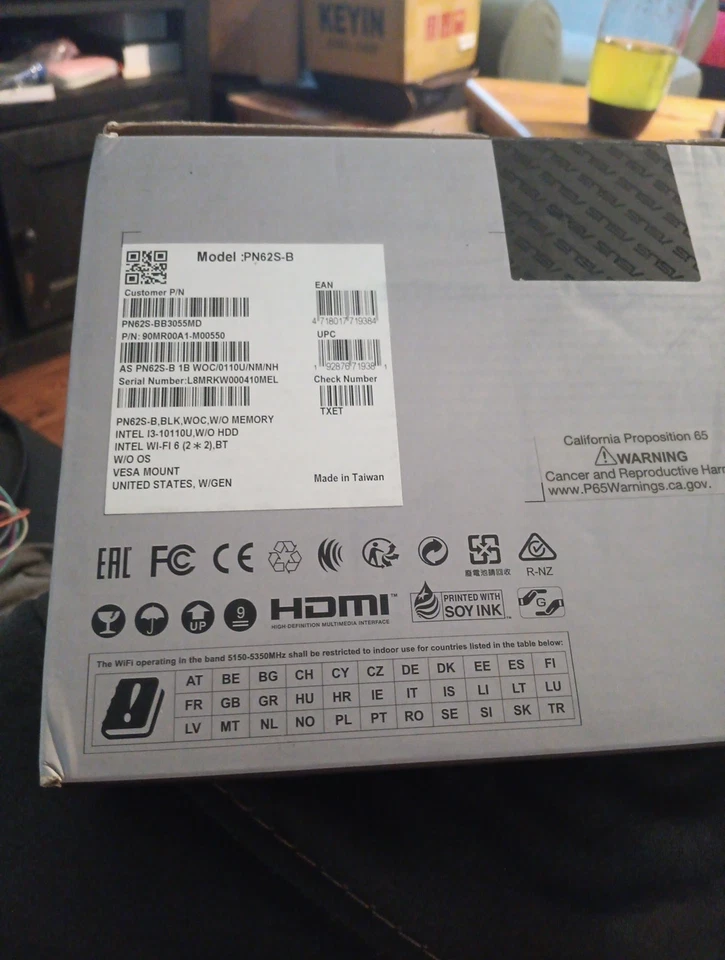 ASUS PN62S (256 GB SSD, Intel Core i7 10th Gen., 1.10 GHz )  (PN62S-BB7054MD2) - Image 2 of 3