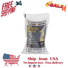 Flame Genie Premium Wood Pellets - Quality Fuel for Efficient and Clean Burning