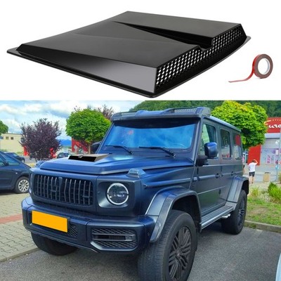 For Mercedes Benz W463 G63 G550 G500 Air Flow Hood Scoop Vent Bonnet Cover Decor