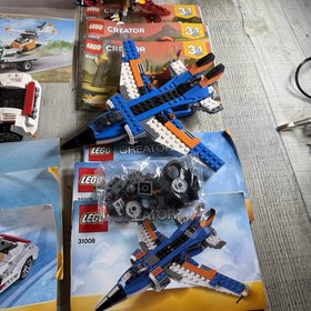 LEGO Creator  3-in-1 lot: 31043, 31090, 31073, 31089, 31006, 31008, 31018 7 Lot