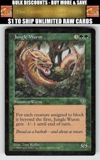 Magic_the_gathering Mirage # Jungle Wurm